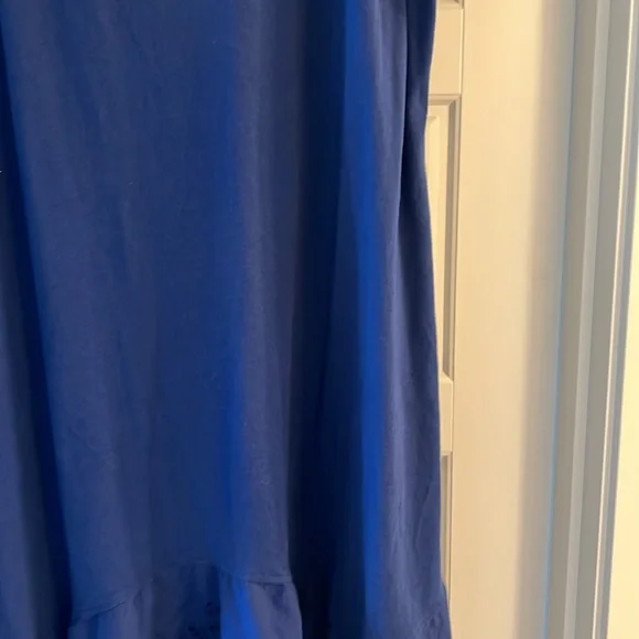 Elegant Blue Women's Dress - Picture 8 of 12